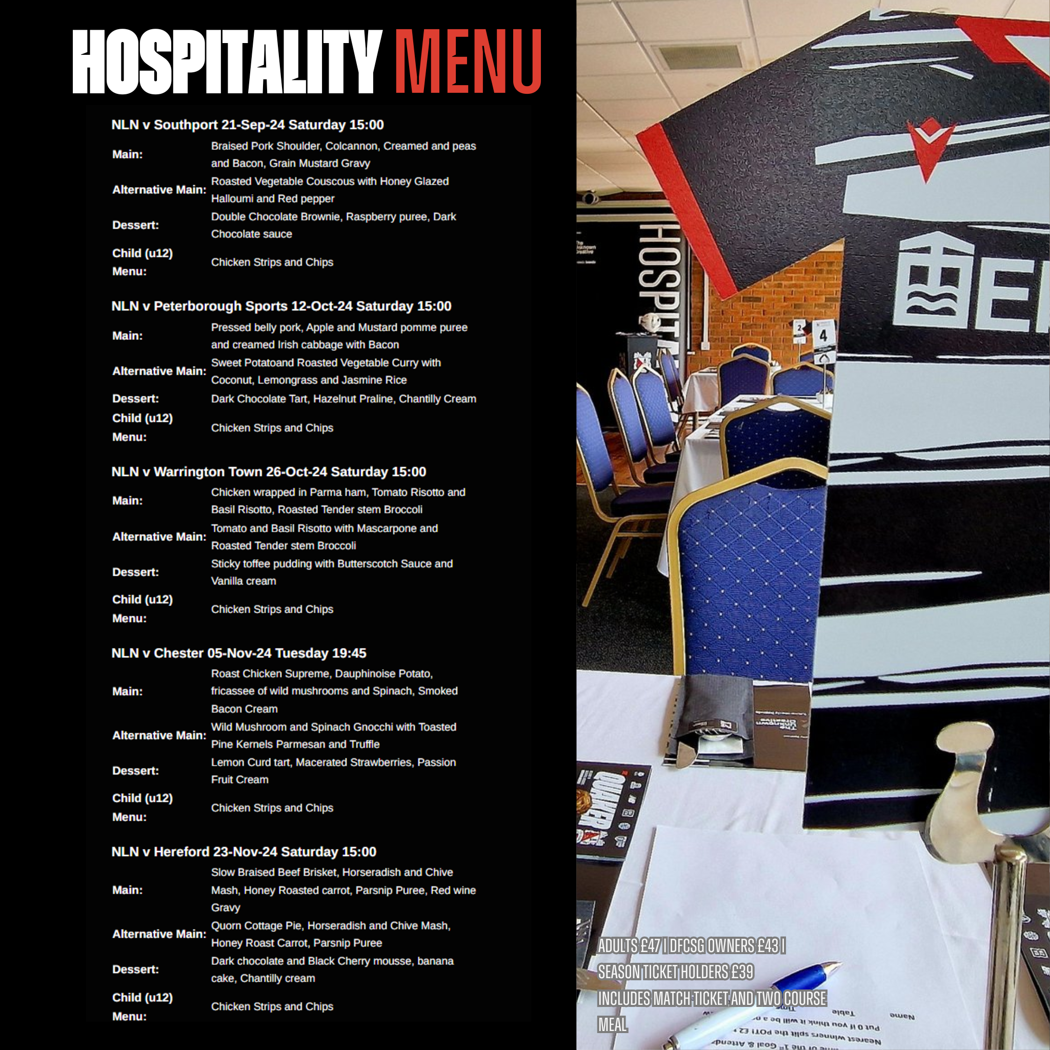 Hospitality Table